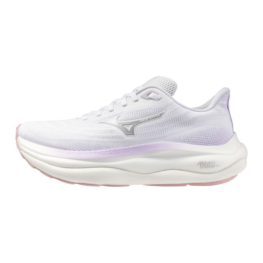 Mizuno WAVE SKY 9 White/Silver/Orchid Petal